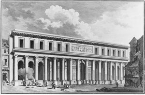 The Academy of Surgery, Paris, Engraved by Claude Rene Gabriel Poulleau, 1773 by French School